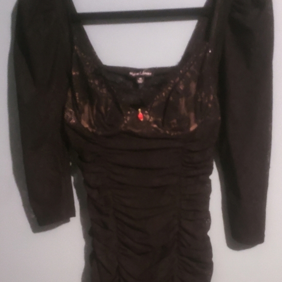 🍋For Love and Lemons Harlow Lace Slip Mini Dress - Picture 14 of 16